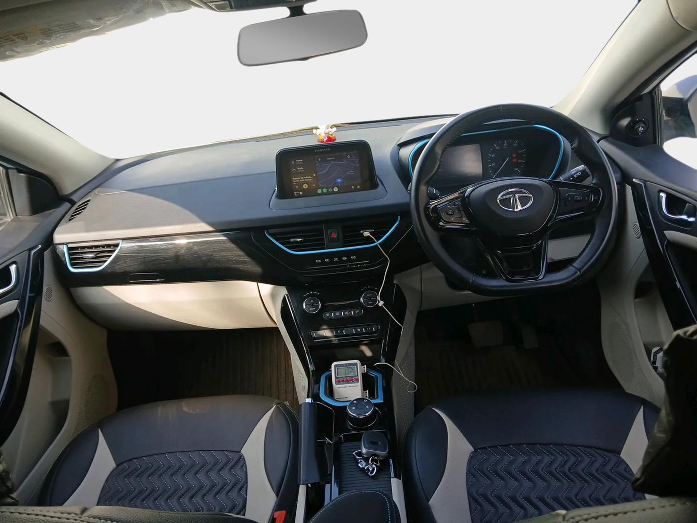 2023 Tata NEXON EV XZ PLUS, Electric, Automatic, 27,650 km, interior