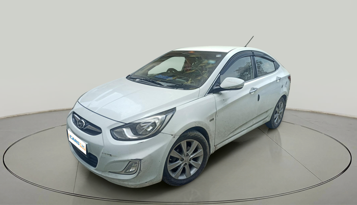 2012 Hyundai Verna FLUIDIC 1.6 CRDI SX AT, Diesel, Automatic, 1,31,790 km, exterior