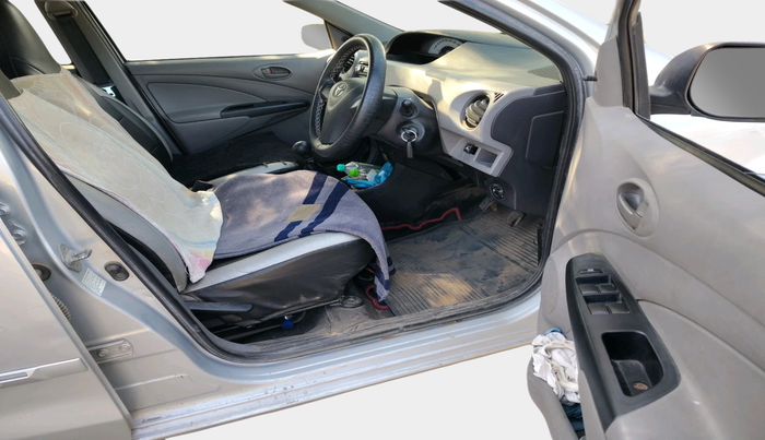 2011 Toyota Etios G, Petrol, Manual, 1,10,482 km, interior