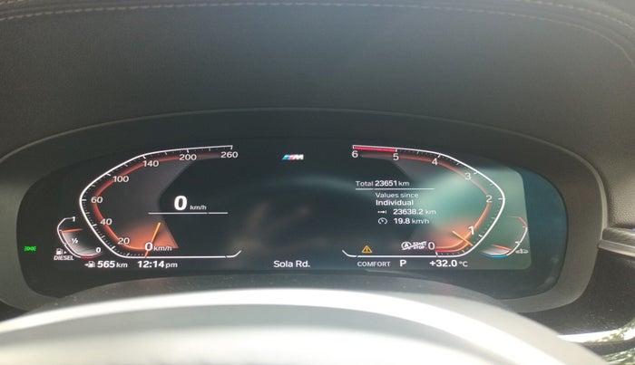 2022 BMW 5 Series 530d M Sport, Diesel, Automatic, 23,651 km, interior