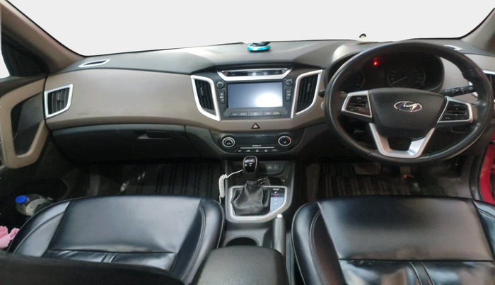 2017 Hyundai Creta SX PLUS AT 1.6 DIESEL, Diesel, Automatic, 99,917 km, interior