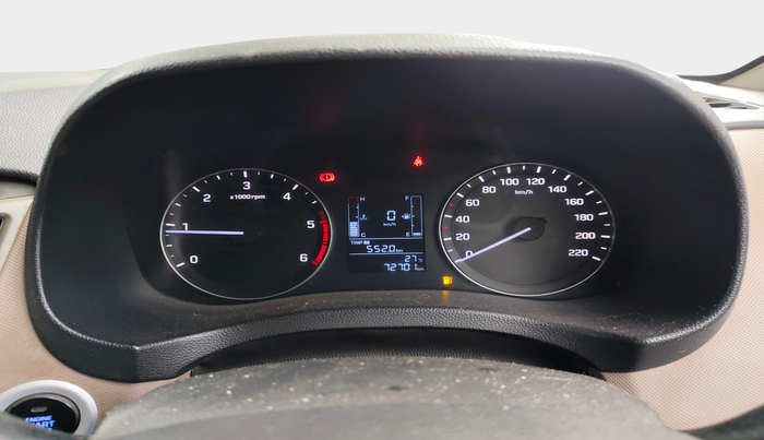 2017 Hyundai Creta SX 1.6 DIESEL, Diesel, Manual, 72,701 km, interior