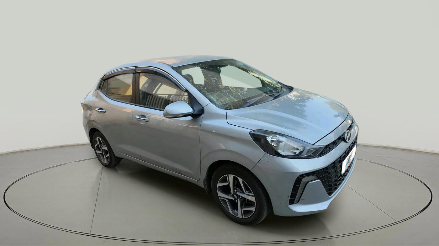 2024 Hyundai AURA SX 1.2 CNG, CNG, Manual, 48,538 km, exterior