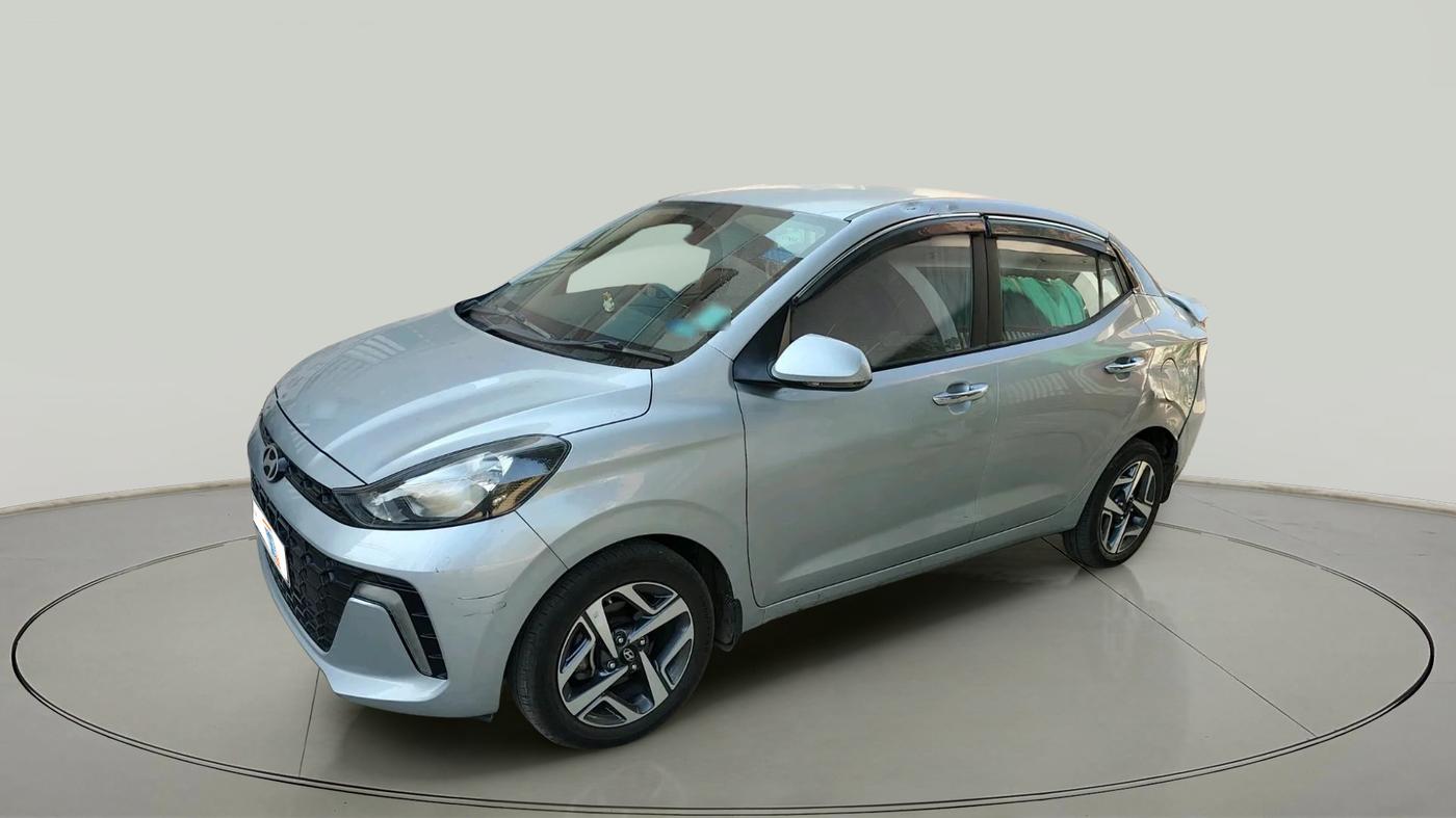 2024 Hyundai AURA SX 1.2 CNG, CNG, Manual, 48,538 km, exterior