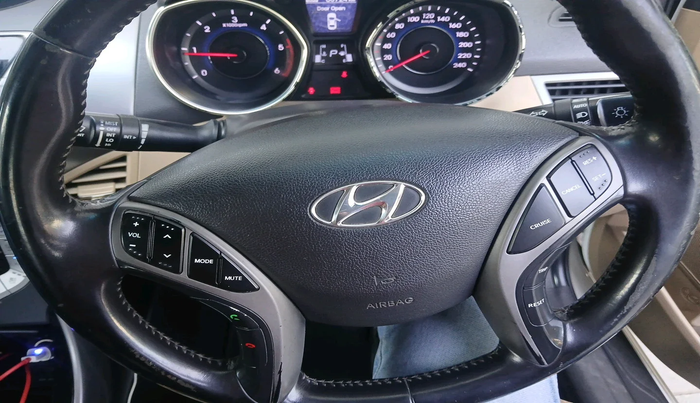 2012 Hyundai New Elantra 1.6 SX AT DIESEL, Diesel, Automatic, 86,724 km, interior