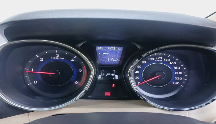 2012 Hyundai New Elantra 1.6 SX AT DIESEL, Diesel, Automatic, 86,724 km, interior