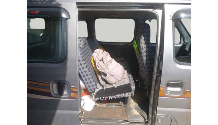 2020 Maruti Eeco 5 STR WITH A/C+HTR, Petrol, Manual, 1,12,633 km, interior