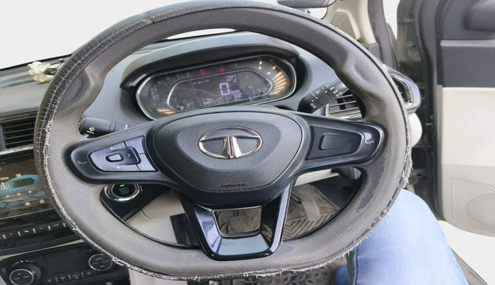 2023 Tata TIGOR XZ PLUS CNG, Petrol, Manual, 89,882 km, interior