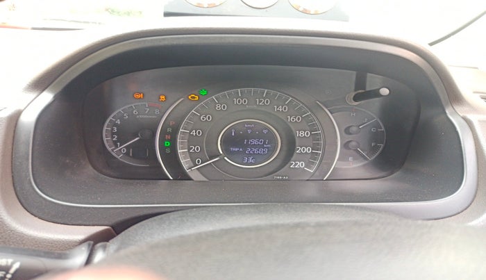 2013 Honda CRV 2.4L 2WD AT, Petrol, Automatic, 1,19,601 km, interior