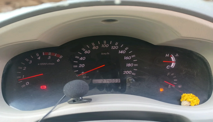 2011 Toyota Innova V 2.5 7 STR, Diesel, Manual, 2,74,003 km, interior