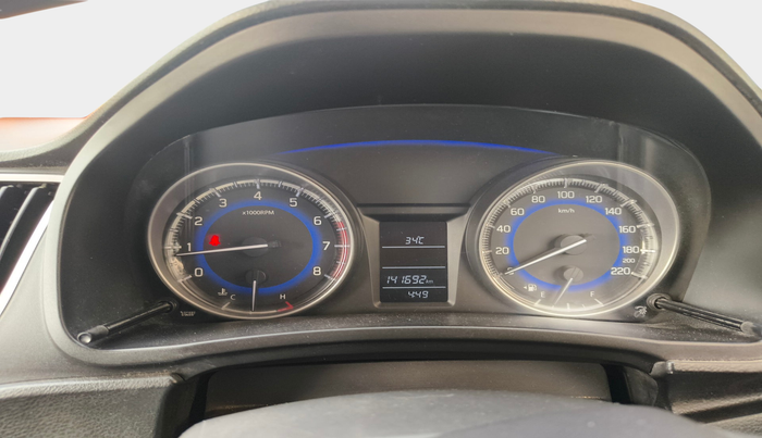 2016 Maruti Baleno DELTA PETROL 1.2, Petrol, Manual, 1,41,692 km, interior