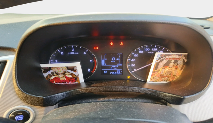 2018 Hyundai Creta SX AT 1.6 DIESEL, Diesel, Automatic, 1,76,936 km, interior