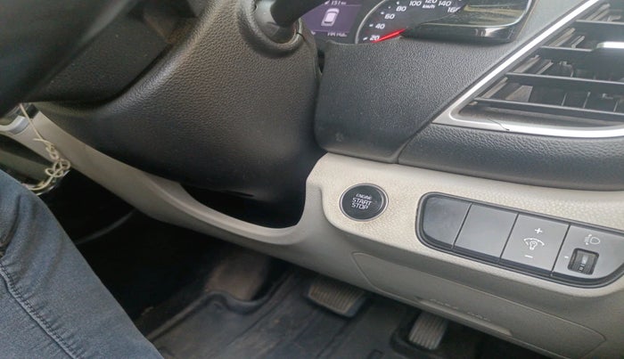 2020 KIA SELTOS HTX IVT 1.5 PETROL, Petrol, Automatic, 1,35,154 km, interior