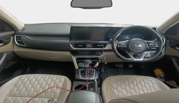 2020 KIA SELTOS HTX IVT 1.5 PETROL, Petrol, Automatic, 1,35,154 km, interior