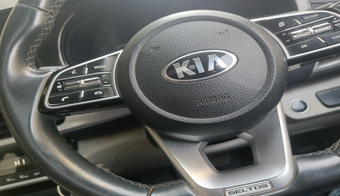 2020 KIA SELTOS HTX IVT 1.5 PETROL, Petrol, Automatic, 1,35,154 km, interior