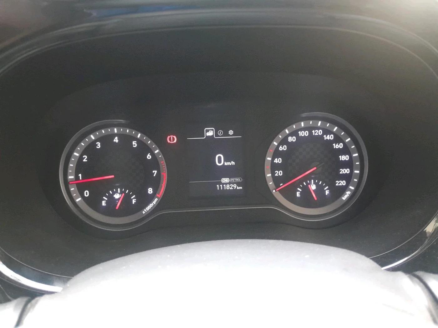 2023 Hyundai AURA SX 1.2 CNG, CNG, Manual, 1,11,829 km, interior