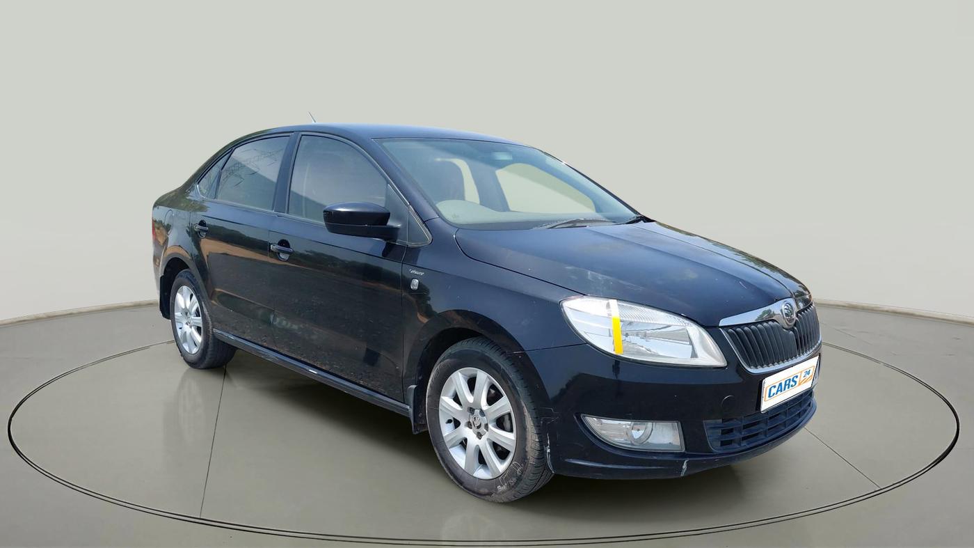 2013 Skoda Rapid AMBITION 1.6 TDI CR MT, Diesel, Manual, 1,58,046 km, exterior