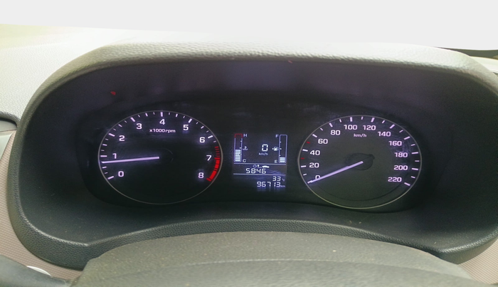 2016 Hyundai Creta SX PLUS 1.6 PETROL, Petrol, Manual, 96,713 km, interior