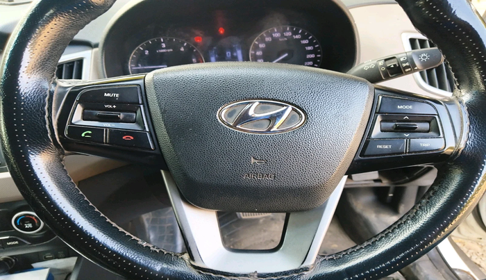 2017 Hyundai Creta SX PLUS AT 1.6 DIESEL, Diesel, Automatic, 1,79,824 km, interior