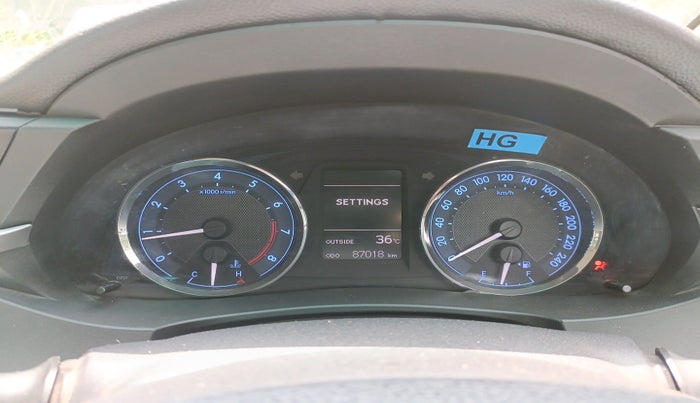 2015 Toyota Corolla Altis GL PETROL, Petrol, Manual, 87,018 km, interior