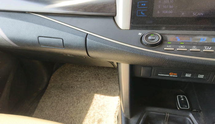 2019 Toyota Innova Crysta 2.4 ZX 7 STR, Diesel, Manual, 1,08,048 km, interior