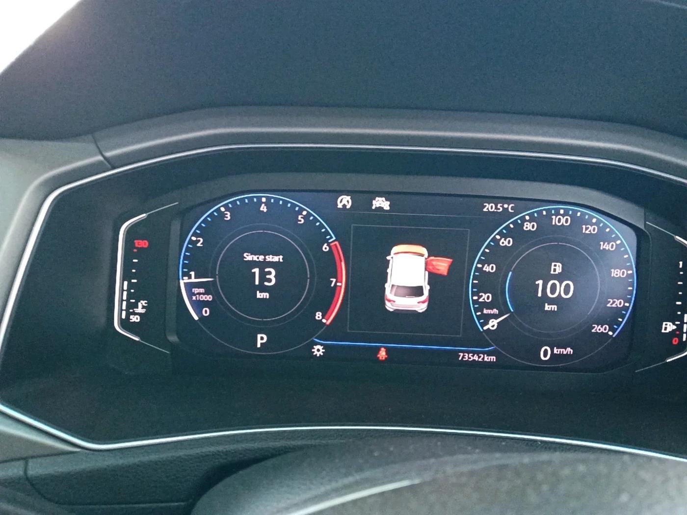 2019 Volkswagen T-ROC 1.5 TSI AT, Petrol, Automatic, 73,542 km, interior