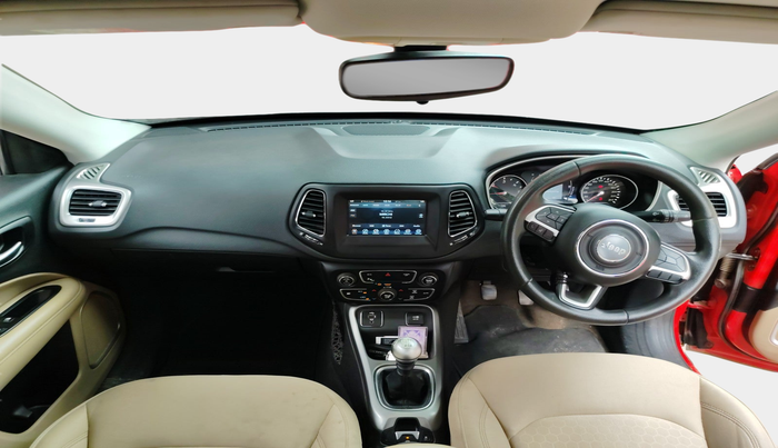 2017 Jeep Compass LONGITUDE (O) 2.0 DIESEL, Diesel, Manual, 1,00,733 km, interior