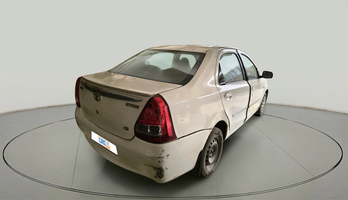 2011 Toyota Etios G, Petrol, Manual, 70,918 km, exterior