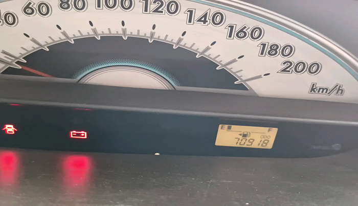 2011 Toyota Etios G, Petrol, Manual, 70,918 km, interior