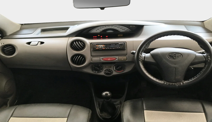 2011 Toyota Etios G, Petrol, Manual, 70,918 km, interior