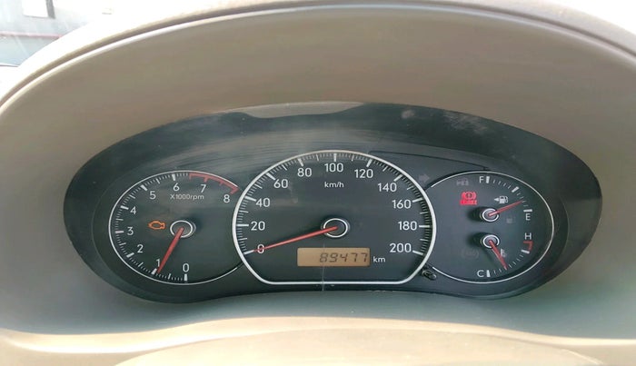 2010 Maruti SX4 VXI, Petrol, Manual, 89,477 km, interior