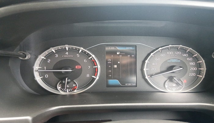 2022 Maruti BREZZA ZXI + SMART HYBRID, Petrol, Manual, 41,361 km, interior