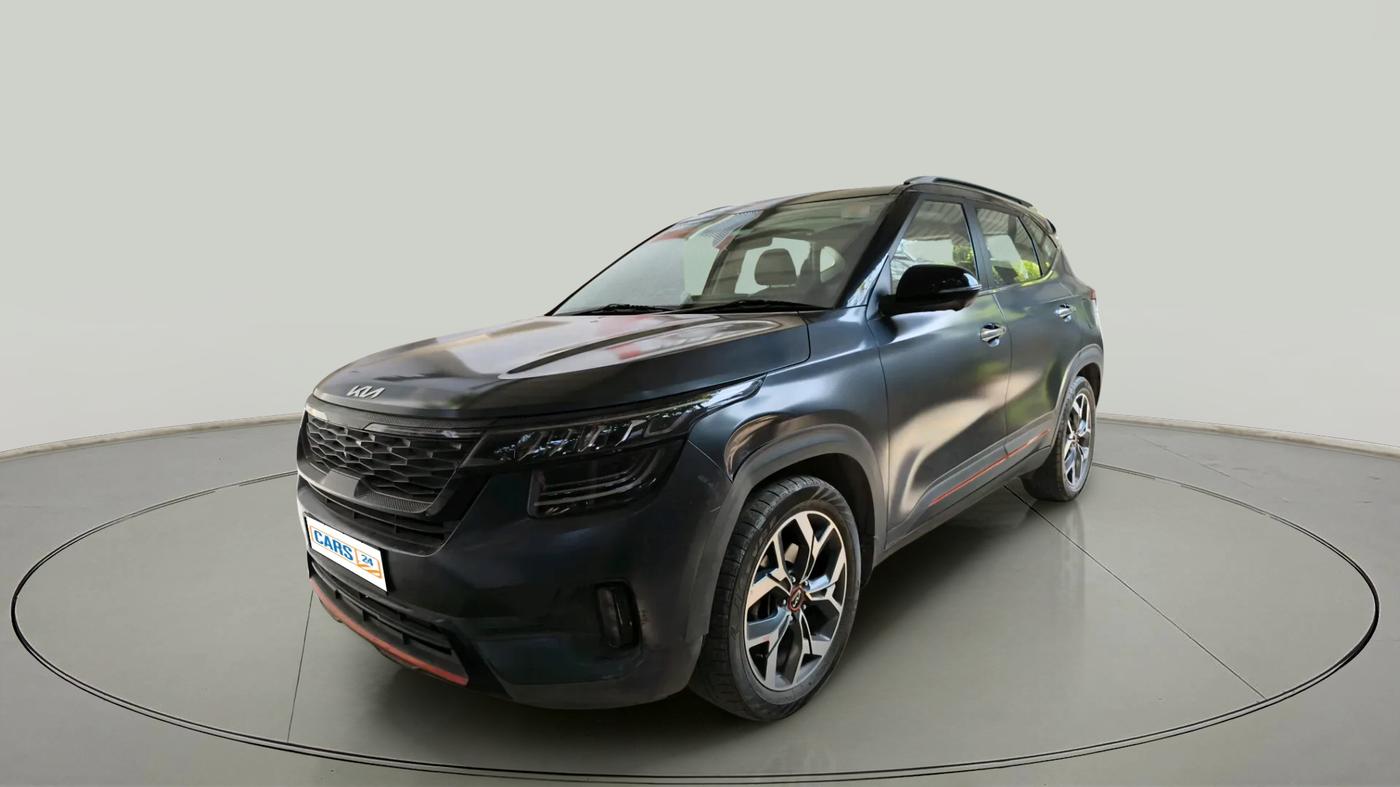 2021 KIA SELTOS X LINE 1.4 PETROL DCT, Petrol, Automatic, 46,552 km, exterior