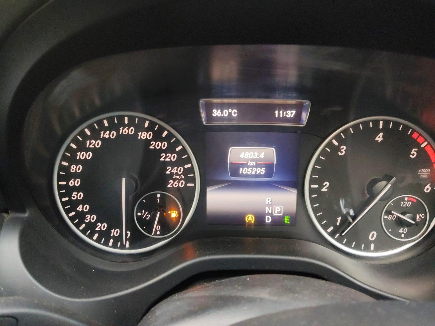 2015 Mercedes Benz A Class A200 CDI SPORT, Diesel, Automatic, 1,05,295 km, interior