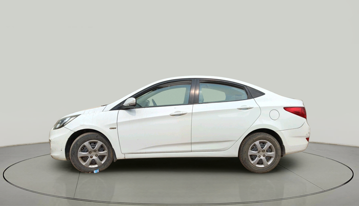 2013 Hyundai Verna FLUIDIC 1.4 CRDI EX, Diesel, Manual, 75,109 km, exterior