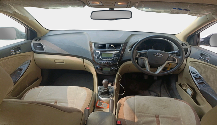 2013 Hyundai Verna FLUIDIC 1.4 CRDI EX, Diesel, Manual, 75,109 km, interior