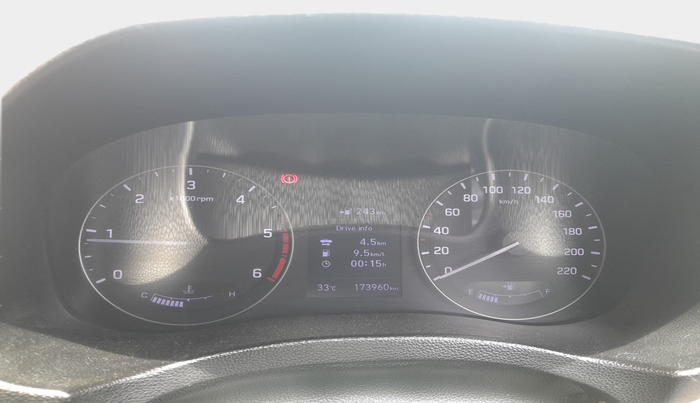 2018 Hyundai Creta SX (O) 1.6 DIESEL, Diesel, Manual, 1,73,960 km, interior