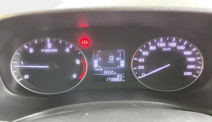 2017 Hyundai Creta E PLUS 1.4 DIESEL, Diesel, Manual, 1,73,982 km, interior