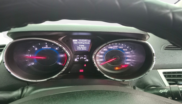 2016 Hyundai New Elantra 1.6 SX AT DIESEL, Diesel, Automatic, 1,03,280 km, interior