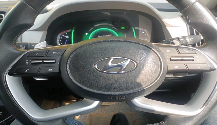 2021 Hyundai Creta SX (O) AT 1.5 DIESEL, Diesel, Automatic, 89,115 km, interior