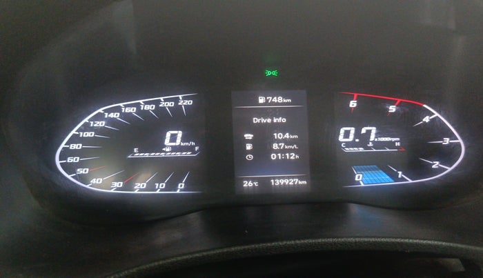 2021 Hyundai Verna SX (O) 1.5 CRDI, Diesel, Manual, 1,39,927 km, interior