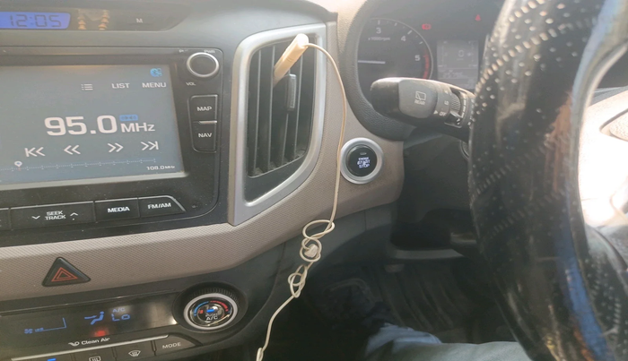 2017 Hyundai Creta SX PLUS 1.6 DIESEL, Diesel, Manual, 1,29,956 km, interior