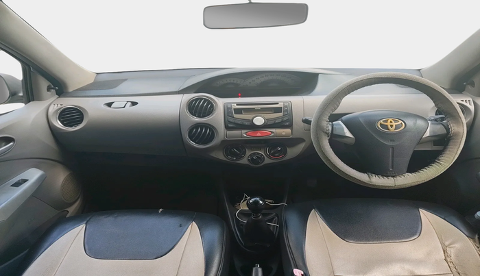 2011 Toyota Etios V, Petrol, Manual, 1,79,692 km, interior