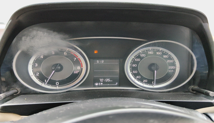 2018 Maruti Dzire VXI AMT, Petrol, Automatic, 70,135 km, interior