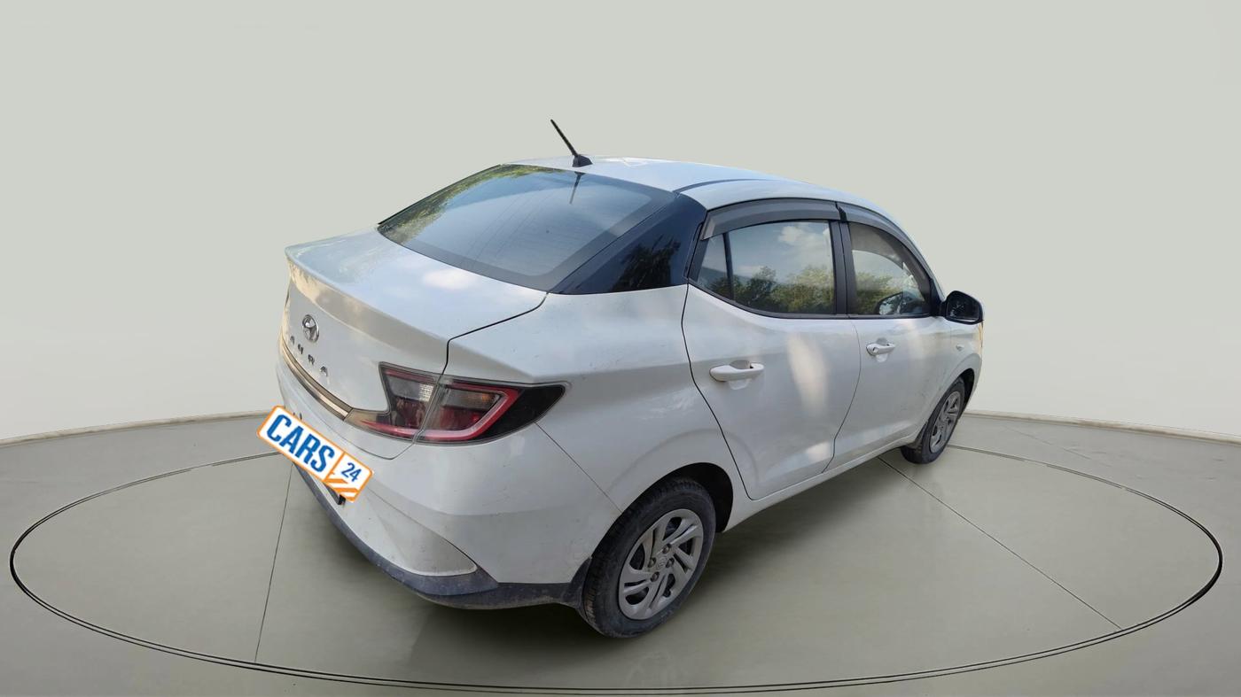 2022 Hyundai AURA S 1.2 CNG, Petrol, Manual, 1,06,378 km, exterior