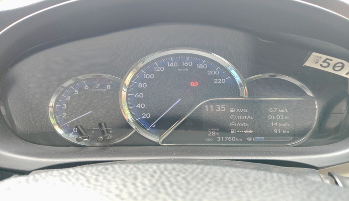 2021 Toyota YARIS G MT, Petrol, Manual, 31,760 km, interior