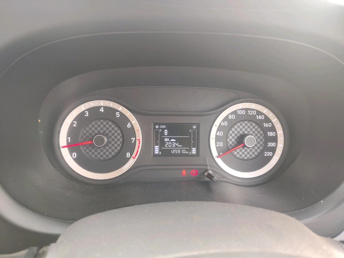 2021 Hyundai AURA S 1.2 CNG, CNG, Manual, 1,25,910 km, interior