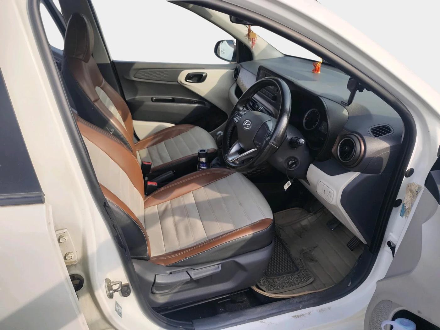 2021 Hyundai AURA S 1.2 CNG, CNG, Manual, 1,25,910 km, interior