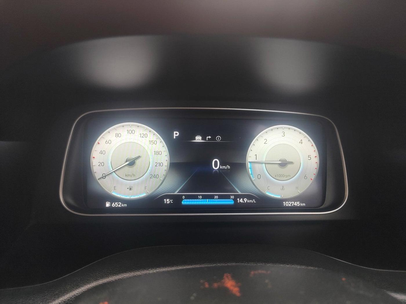 2022 Hyundai ALCAZAR PLATINUM(O) 7STR 1.5 AT, Diesel, Automatic, 1,02,745 km, interior