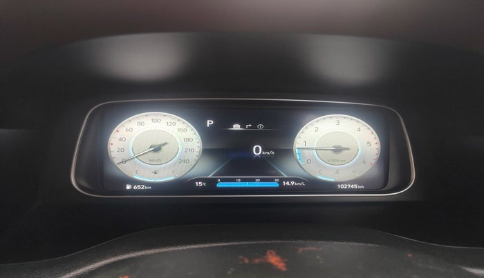 2022 Hyundai ALCAZAR PLATINUM(O) 7STR 1.5 AT, Diesel, Automatic, 1,02,745 km, interior